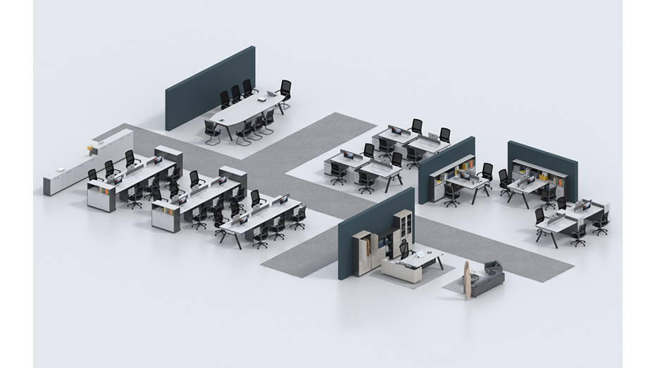 北京辦公家具公司歐式