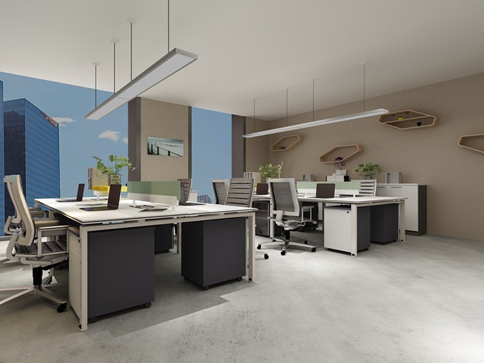 A3職員辦公系列 A3系列職員辦公桌椅-歐時家具