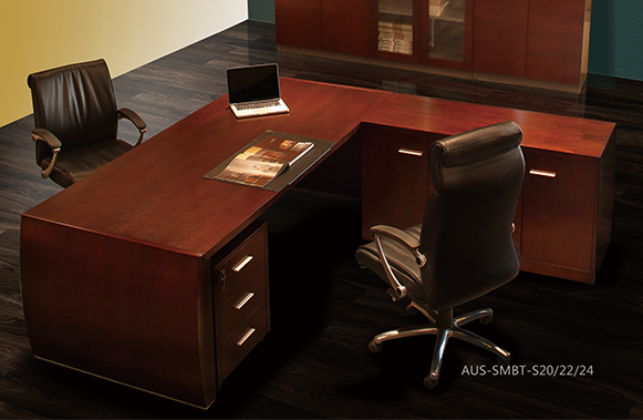 巴特系列老板桌-歐時家具