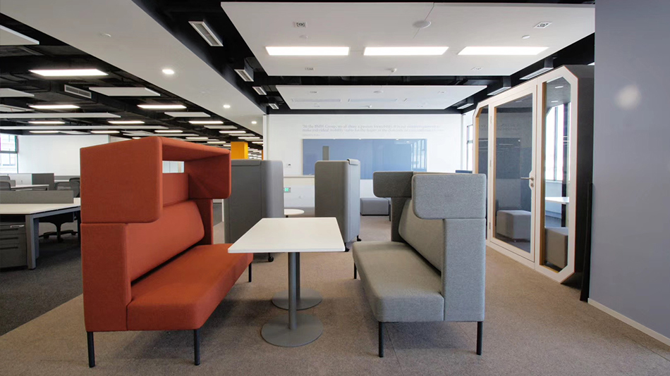 寶馬研發中心-歐時家具辦公家具定制案例